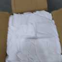 12 Pack White Table Cloth Rectangle Table Cloths for 6 Foot Rectangle Tables 60 X 102 Inch Washable Polyester Table Covers, Reusable & Wrinkle Resistant for Weddings, Parties, Events, and Everyday Use