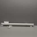 KUB Retractable Baby Gate Space-Saving Pet Gate, 34 in Height & Extends up to 55 in Width, One-Handed Use, Indoor Outdoor Safety Mesh Gate for Stair, Doorway, Hallway, Keep Toddler Dog Cat Safe