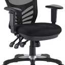 Modway EEI-757-BLK Articulate Ergonomic Mesh Office Chair in Black