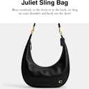 Coach Womens Juliet Sling Bag Black One Size One Size