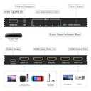 8K HDMI Switcher 5 in 1 Out, HDMI Splitter with IR Remote Switcher Selector Box Support 8K@60Hz 4K@120Hz, HDMI 2.1 Switch Compatible with PS 5/4/3 Xbox Switch Roku TV Fire Stick