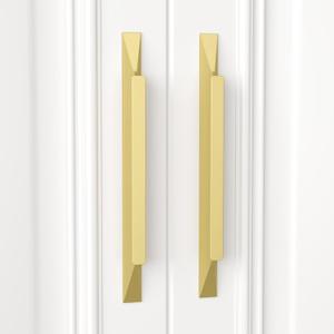 Peaha 25 Pack 5 inch Gold Cabinet Handles Kitchen Pulls for Cabinets Gold Drawer Pulls Long Cabinet Pulls