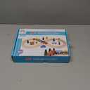 33Pcs Magnetic Wooden Train Set - Expandable Tracks Fit Thomas Brio - Educational Toy Fosters Imagination, Creativity, Logical Thinking, Ideal Birthday for Toddlers Kids Ages 3-6