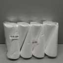 FFchuanhe 8-Pack Foam Cones (4X9.7in), Polystyrene Cone Shaped Foam, Foam Tree Cones, for Arts and Crafts, Christmas Tree, School, Wedding, Birthday, DIY Home Craft Project. White