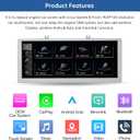 Road Top 8.9" CarPlay Screen for Audi A5 with 3G MMI (2009-2015) | Car Radio Stereo Multimedia Screen, Support Wireless Android Auto, Navigation, Mirrorlink