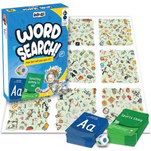 Fun Spot The Word Card Game, for Boys and Girls Who Love Educational Toys and Board Games, for Ages 6,7,8,9