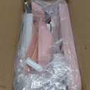 Potty Training Seat, Upgrade 2 in 1 Potty Training Toilet for Toddler, Toddler Toilet Seat for Boys Girls with Support Bar, Anti-Slip Pad and Step Stool (Pink)