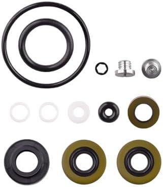 SeDeplacer 396350 Lower Gearcase Seal Kit (with Drain Screws) Compatible with Johnson Evinrude 8 9.9 10 15 HP Outboard Motor, Replace 0396350, 26-00077, 18-2656