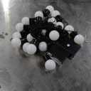 YEGUO 33ft 400 LED Icicle Lights Outdoor, 80 Drops Icicle Christmas Light Connectable, 8 Modes Warm White Xmas Icicle Lights with Timer Indoor