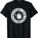Funny Tick Inspector for Dog Lovers and Hikers Men Women Kids T-Shirt (Small, Black)