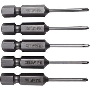 PH0 Screwdriver Bits PHILLIPS 0# Cross Bits Two Inch Long 5 pcs