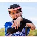 Dinictis Softball Face Mask, Lightweight, Comfortable, with Wide Field Vision, Durable and Safe Face Guards, Premium Protective Softball Fielder's Mask, Size: Youth(M)