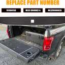 RANSOTO Tailgate Molding Top Trim Cap Compatible with 2021 2022 2023 2024 2025 Ford F150 F-150 Flexible Flex Step Center Cover Replace FO1904150C ML3Z-9940602-A