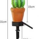 chislim Solar Lights Outdoor Decorative,Creative Cactus Pineapple Stake Waterproof Landscape Lights,Landscape Lighting for Garden Patio Lawn Yard (Cactus A-2 Pack)
