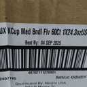 Starbucks K-Cup Coffee Pods—Flavored Coffee—Variety Pack for Keurig Brewers—Naturally Flavored—100% Arabica—6 boxes (60 pods total), Best By: 04/09/2025