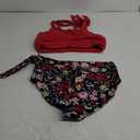 Two Piece High Waisted Swimsuits - Women Tummy Control Bikini Modest Bathing Suit 2PC 2025, L