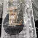 24 Inch Electric Cooktop - 4 Burner Drop-in Glass Ceramic Stove Top 6000W, 220V Radiant Electric Stove, 9 Power Level, Pause Key, Safety Lock, Touch & Knob Control, 240V Hard Wired (No Plug)