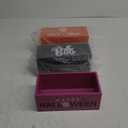 3 PCS Halloween Candy Bowl Wooden Funny Candy Dish Large Trick or Treat Dish Holders Boo Wood Serving Black Orange Purple Bowl Tableware for Halloween Party Decorations Corn Holiday Decor