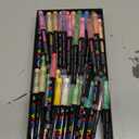 Acrylic Paint Marker Set, 72/36 Colors Paint Pen Soft Brush Tip Acrylic Marker Quick Drying Acrylic Pen Waterproof Paint Marker for Painting DIY Crafts (72 Pcs)