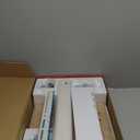 Rolling TV Stand for 32-65 Inch TVs, Portable Mobile TV Stand on Wheels, 8-Level Height Adjustable TV Cart with Swivel & Tilt Mount for Bedroom/Living Room/Office/Corner (White)