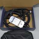 MEGEAR Skysword  Level 1-2 EV Charger, 100-240V 16A 23FT Portable EVSE, NEMA 6-20 Plug with NEMA 5-15 Adapter Electric Vehicle Charging Station (Black)