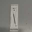 Bopomofo Stylus (5 Pcs), 2-in-1 Stylus Pen for Touch Screen, High Precision and Sensitivity, Suitable for iPhone/ipad/Android Tablets, Compatible with Touch Screens (Black/White/Blue/Rose Gold/Silver)