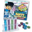 Fizzy Stars-Speed Up Potty Training Star-Shaped Potty Targets That Bubble & Change Color Fun Toilet & Urinal Aim Trainer for Toddlers (1 Pack 64 Stars)