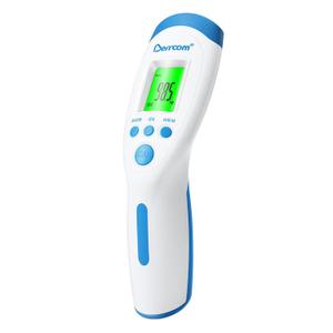 Berrcom Non-Contact Infrared Forehead Thermometer for Adults and Kids, 3-in-1 Digital Fever Thermometers with LCD Display and Fever Alert, Contactless Temperature Reader (JXB-182)