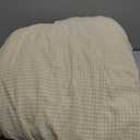 U-NICE HOME Stretch Couch Cover Sofa Cover Sofa Slipcover Furniture Protector for 4 Cushion Couch Sofa Pet Friendly(Oversized Sofa, Beige)