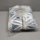 LOMAO Sherpa Fleece Blanket Fuzzy Soft Bed Blanket Dual Sided Throw Blanket fit Couch Sofa (Light Blue,51x63 inch)