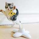 All for Paws Cat Toys Interactive Butterfly Flutter Bug Cat Automatic Toy Stimulating Kitty Toys Enrichment for Indoor Cats