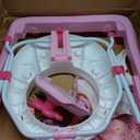 Bright Starts JuneBerry Walk-A-Bout Baby Walker and Entertainer, with Easy Fold Frame for Storage, Ages 6 Months +