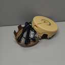 2 Pack Flea Traps for Inside Your Home, Indoor Flea Light, Bed Bug Killer with 8 Sticky Pads & 4 Light Bulb, Odorless Natural Insect Infestation Treatment Trap for Kid Pet (Coffee Brown)