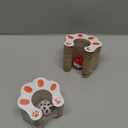 Cat Toy Interactive Cats Ball Toys Game Training Stuff Fun Multiple Shapes Corrugated Paper Cat House Pet Supplies, 2pc