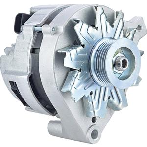 DB Electrical 400-14170 Alternator For Ford F-150, F-250, F-350 1987-1994, Bronco 1987-1992, 4.9L L6, Ranger 1990-1992 2.9L V6, 12V Clockwise Clock 2 Internal Regulator EF, Replaces 334-2228, 7732-2