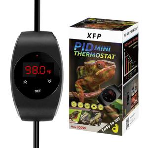 XFP Reptile Dimming Thermostat, PID Heat Lamp Temperature Controller with LED Digital Screen, Memory Function, Switch Control Function for Seed Germination, Reptiles and Greenhouse (300W)