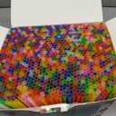 [1000 Pcs] Colorful Disposable Drinking Plastic Straws - Long Cocktail Bar Bulk Straws(8.2" longX0.23" Diameter)