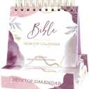 PRSTINCOL Daily Bible Verse Flip Calendar, Perpetual Scripture Desk Decor with Inspirational Quotes for Office and Home