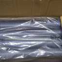 POOLWHALE Professional Swimming Pool Vacuum Cleaner Hose -1.5'' 8 Piece Hoses, Perfect Vacuum Extension/Replacement - Compatible with all Major Automatic Pool Cleaners (Gray - Blue)