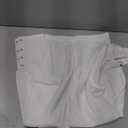 Kids Renaissance Ankle Banded Pirate Pants Medieval Viking Lace Up Tapered Trousers Halloween Costume (8-10 Years, White)