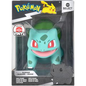 Pokemon Bulbasaur Select Vinyl Figure - 8-Inch Figure Made from Vinyl