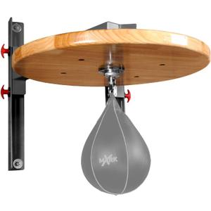 XMARK Professional Adjustable Speed Bag Platform, Wall Mount Boxing & MMA Speedbag Board for Home Gym Training