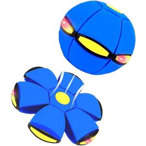 Magic Ball, Magic Meta Ball, Magic Bouncing Ball - with 6 Light, Dual Form Freely Switchable (Blue)