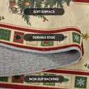 Artoid Mode Beige Xmas Tree Merry Christmas Door Mat, Winter Home Decor Low-Profile Non-Slip Washable Throw Rug for Kitchen Entryway Front Door Bedroom Bathroom 2x3 Feet