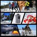 PROSmart Heated Vest Polar Fleece Lightweight Waistcoat with USB Battery Pack for Men and Women (Unisex) (Small, Gray)