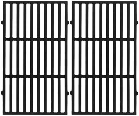 7637 Grill Grates Replacement Parts for Weber Spirit E210 E-215 E-220 S-210 S-215 Spirit ii E210 ii E-220 Grill Parts 17.5 Inch 64815 67022 Weber Spirit 200 Series Cooking Grates Cast Iron Grids