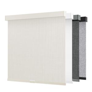 AOSKY Cordless Blackout Roller Shades, 31.5" W x 72" H, Linen Cream 2 Pack