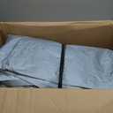 Large SUV Car Cover Waterproof All Weather for Automobiles, Outdoor Full Size SUV Cover Rain Sun UV Protection, Universal Fit for Chevrolet Tahoe, Lincoln MKT, GMC Envoy Fit 201" to 215" (Size 11: SUV Plus (Under 216"), Gray(Max))