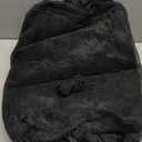 Trampoline Safety Net 8FT  Round Trampoline Replacement Net for 6 Straight Poles UV-Resistant Kides Jumping Safety Enclosures Neting (Black), Size: 8FT-6Poles