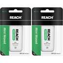 REACH Mint Waxed Floss 200 Yards (Pack of 2)